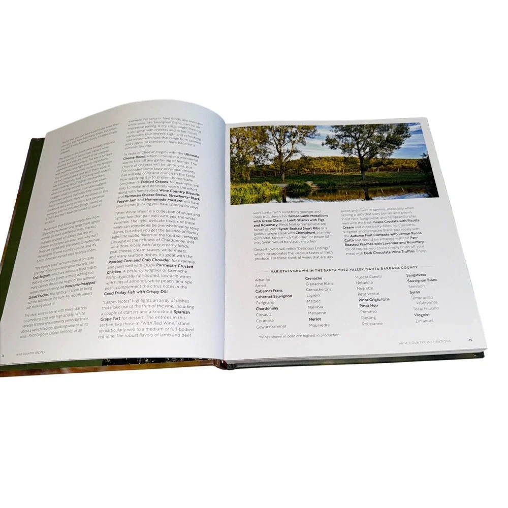 Simply Delicious Wine Country Recipes by Robin Goldstein (2018, Hardcover)‎